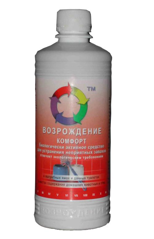 Средство по уходу за выгребной ямой  Биологически активное Возрождение Комфорт