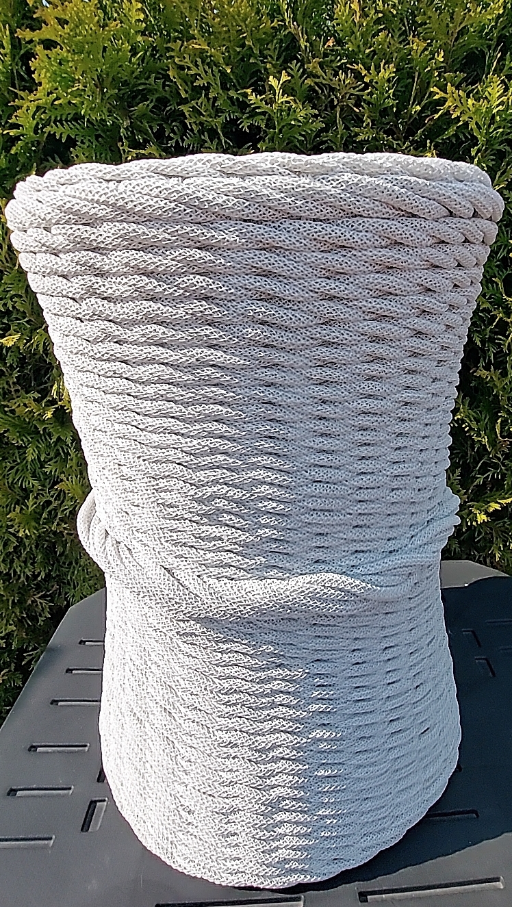 Кашпо ЦИЛИНДР 20л Ц-12 ПРЕМИУМ (Ротанг Л) 