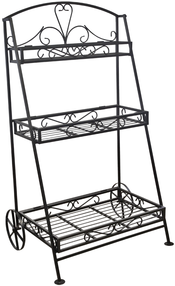 Этажерка садовая 2-х ярусная 