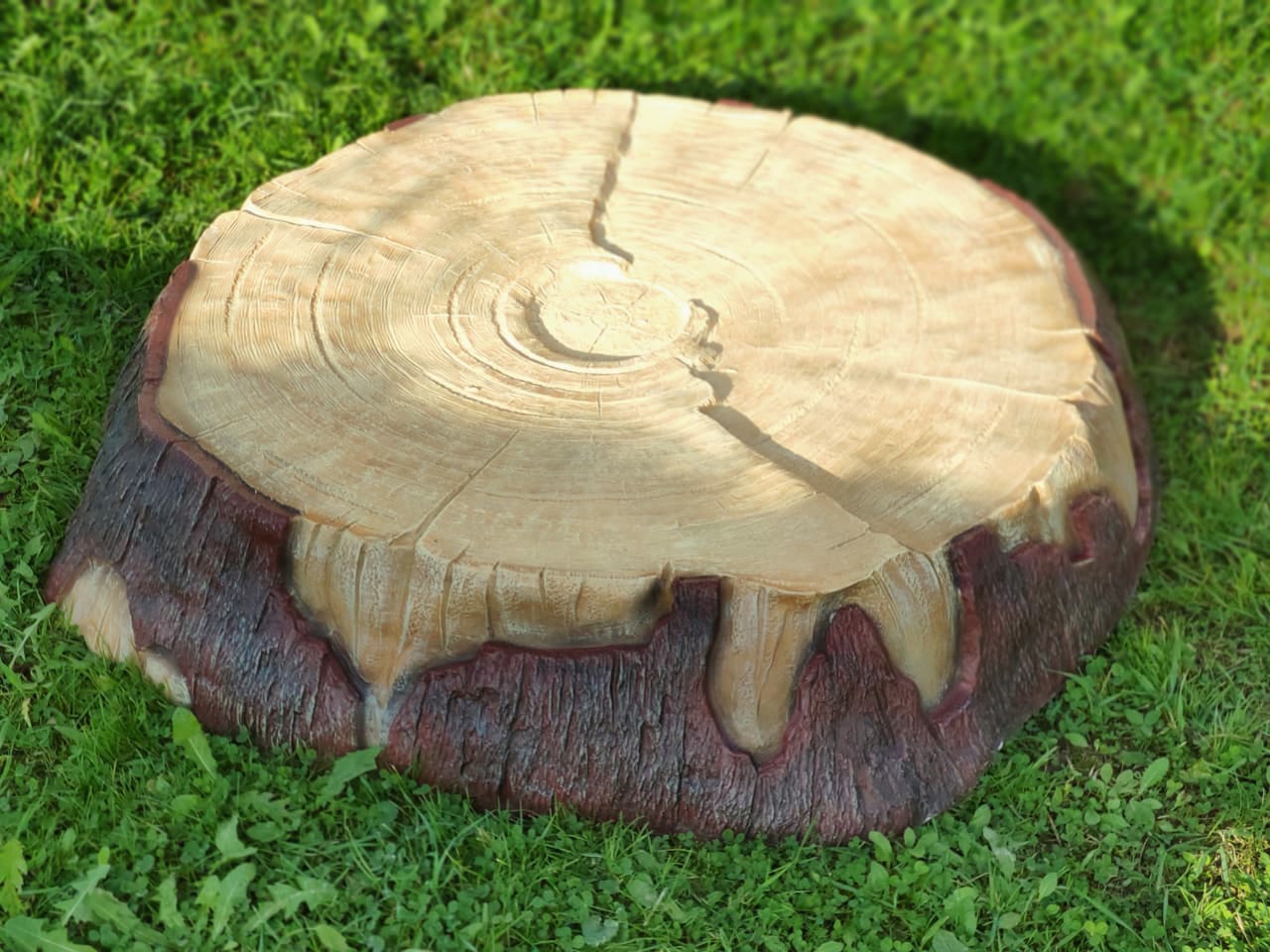 Пень декоративный большой U07699 (Айронкр)