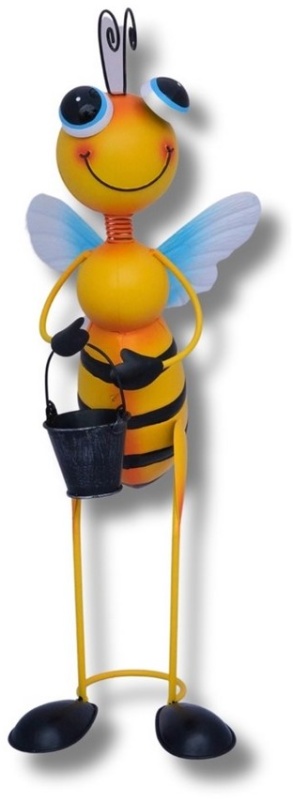 декор для  сада пчела с ведром 600*220*270 ПКО