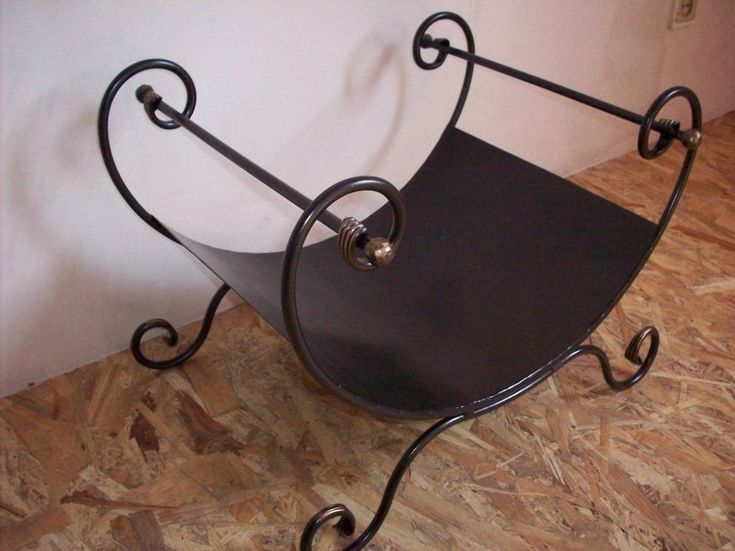 Дровница кованая малая 400*500