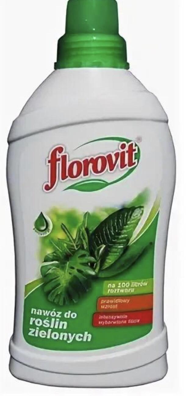 Удобрение цветочное Флоровит Жидкое садовое для Лиственных растений 1л