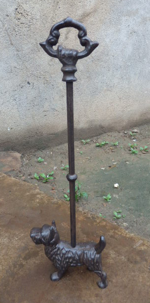 Дверной упор с ручкой Скотч Терьер YМ-МDS-20156 