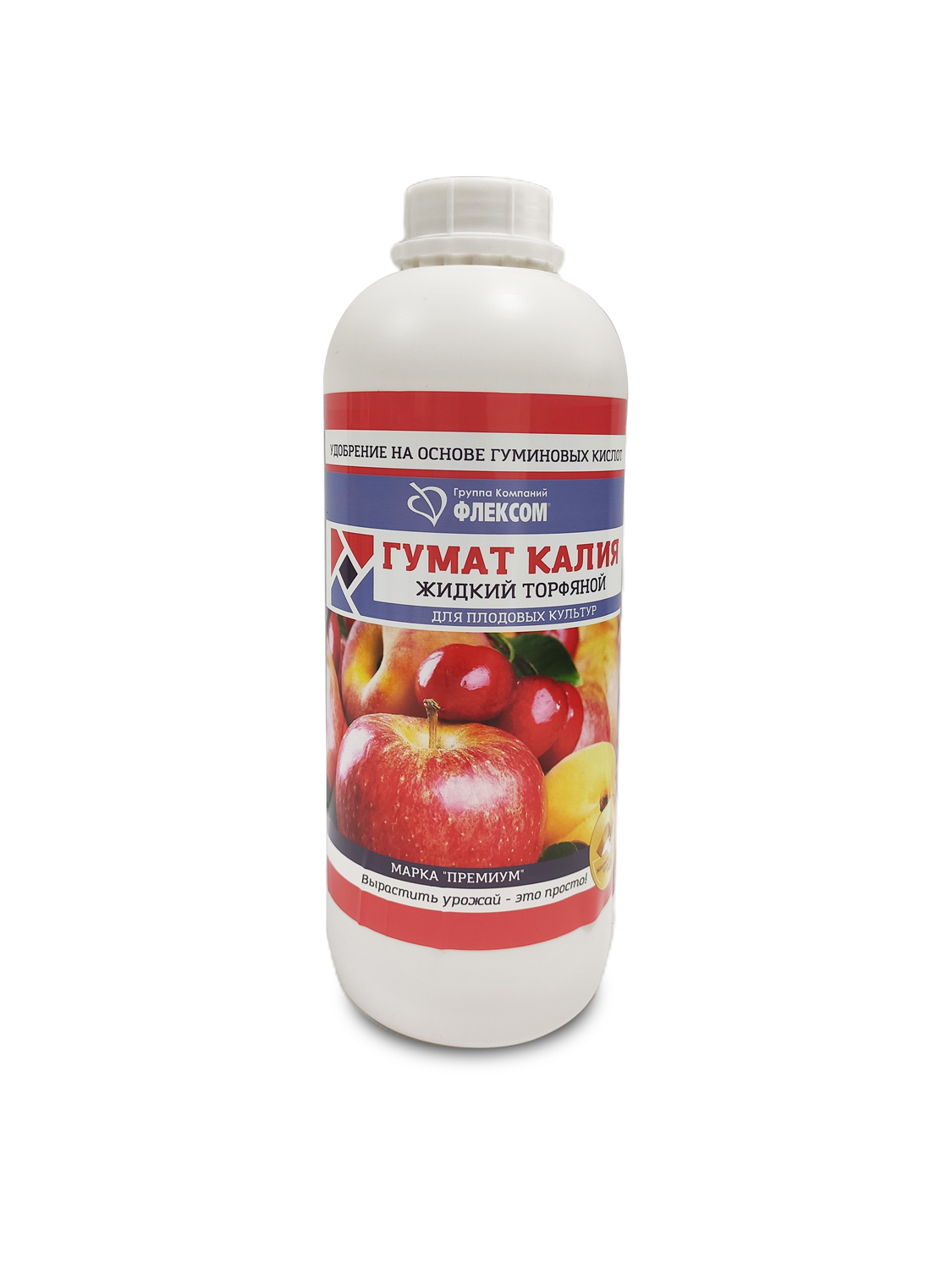 Удобрение Гумат калия (жидкий торфяной) марка Б, Для плодовых культур 1л