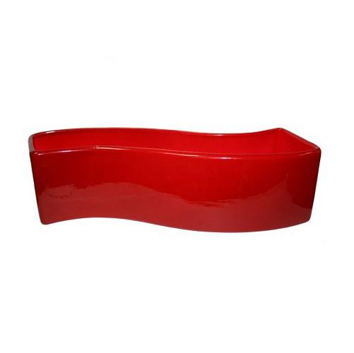 Кактусница Волна керамическая 