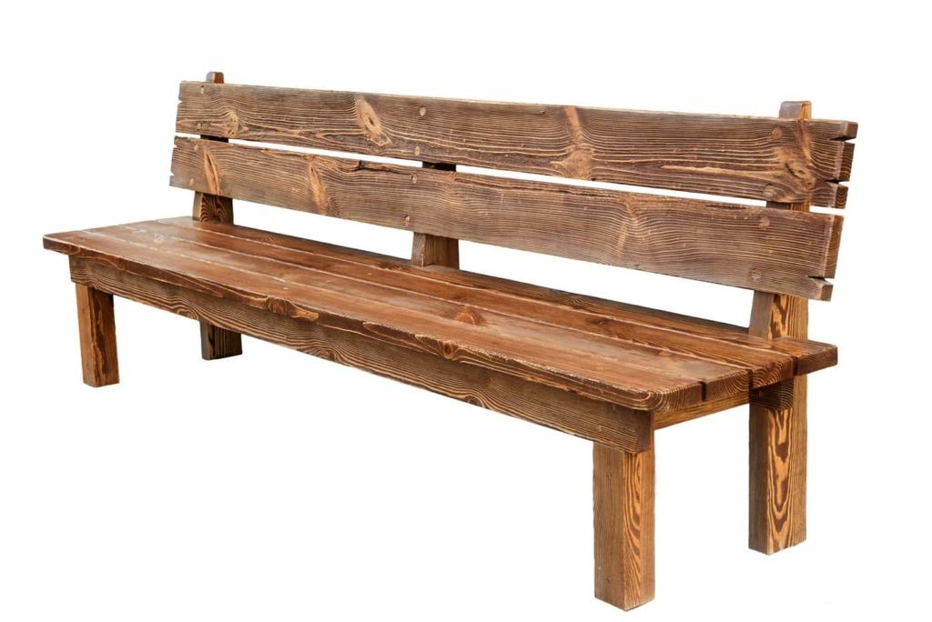 Скамья сосна массив