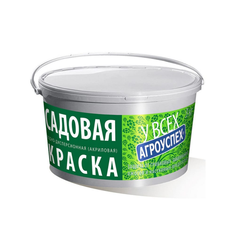 Краска Агроуспех для садовых деревьев 