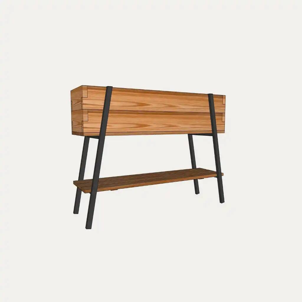 ГРЯДКА из Лиственницы 115см