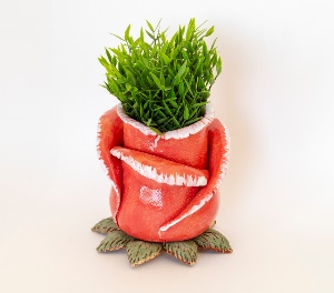 Шамот Кашпо Роза 