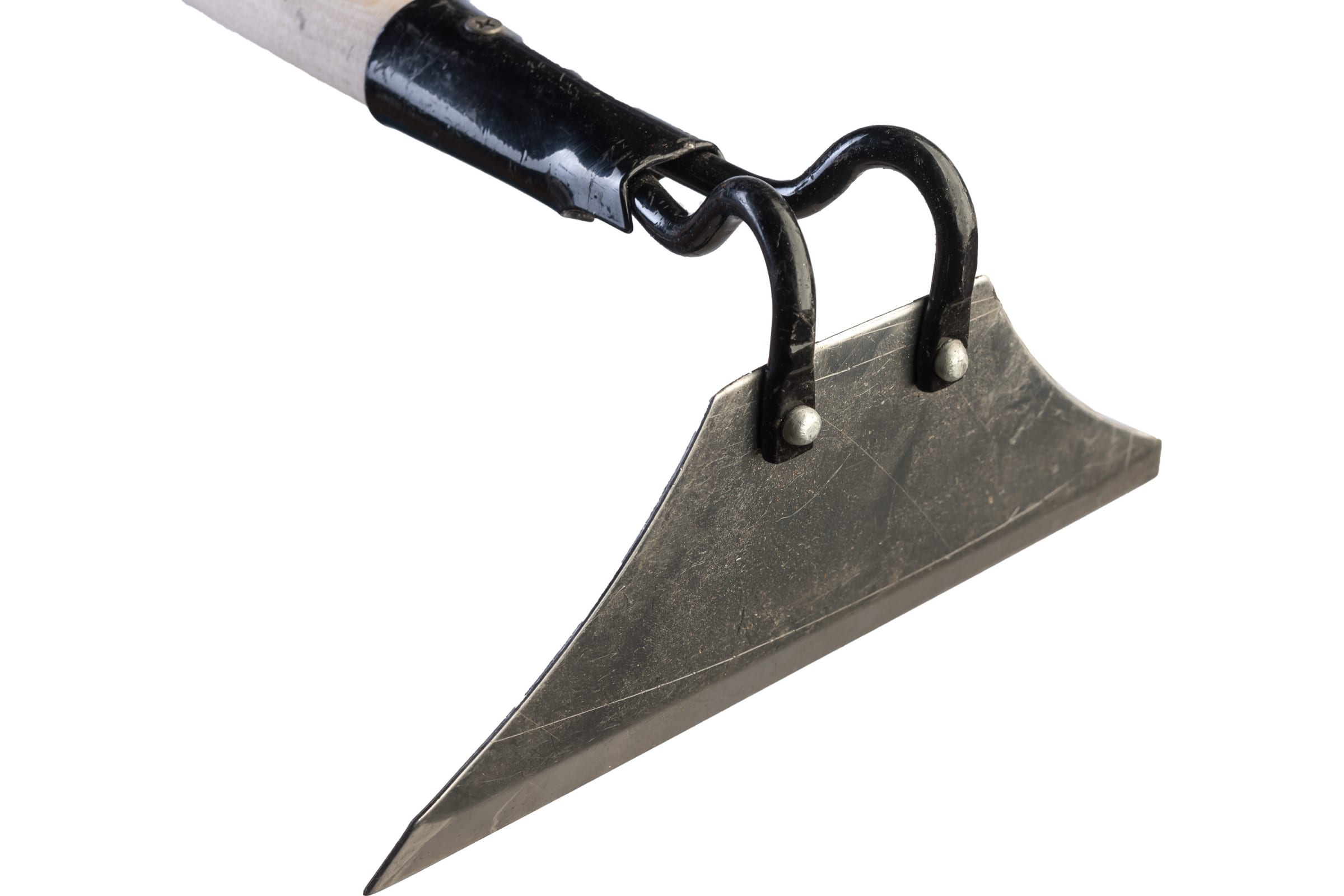 Тяпка с дер черенком 220*80мм нерж сталь 1346-Ч