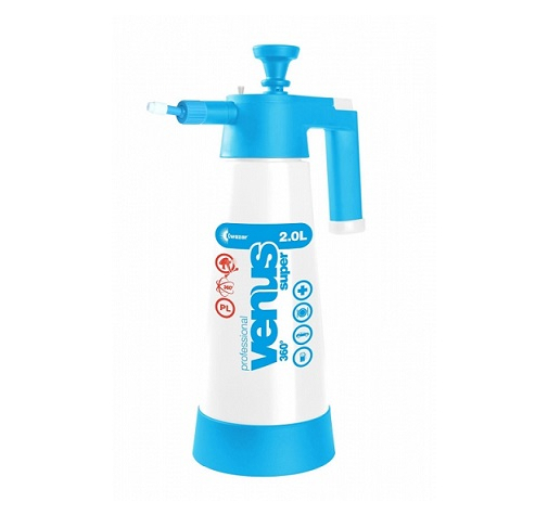 Опрыскиватель 1л компрессионный VENUS PRO Супер (голубой) 