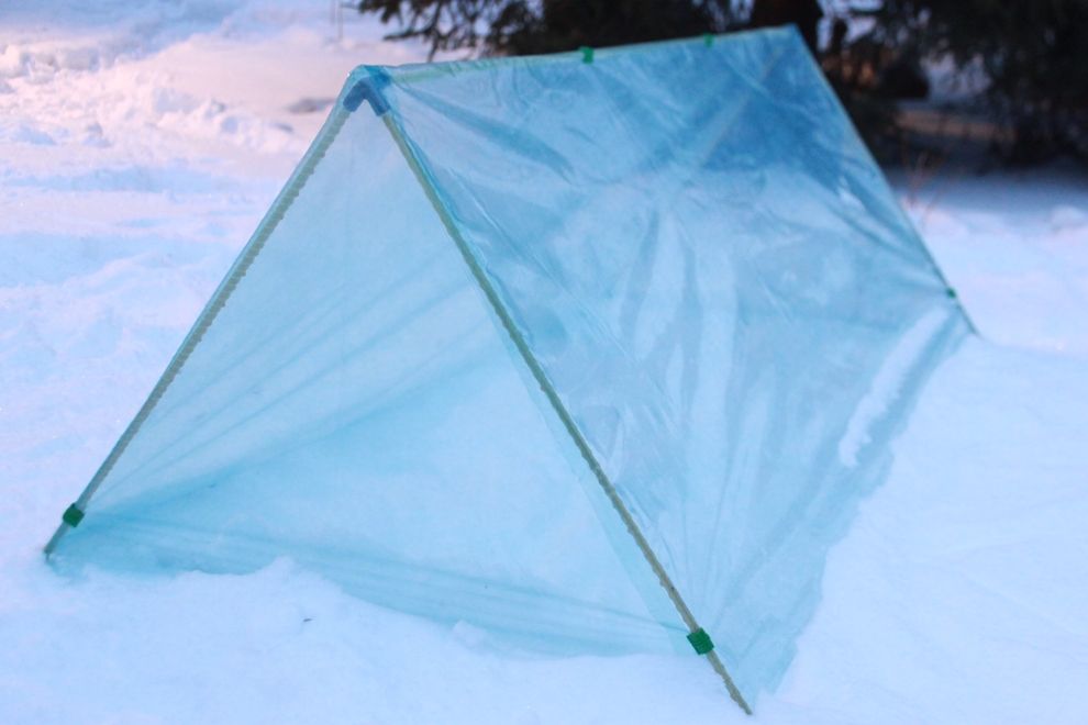 Мини-теплица шир 80см выс 65см дл 175см (чехол пленка ПВХ толщ 150мкм) (Черняев)