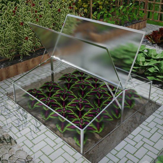 Теплица мини KLESTO универсальная быстросборная Мой сад GH95