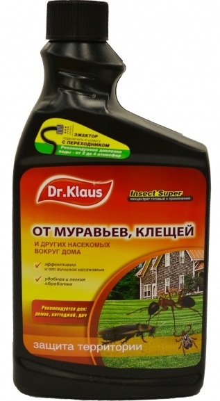 Инсектицид Dr.Klaus Запаска (концентрат) от Муравьев Клещей др Насекомых