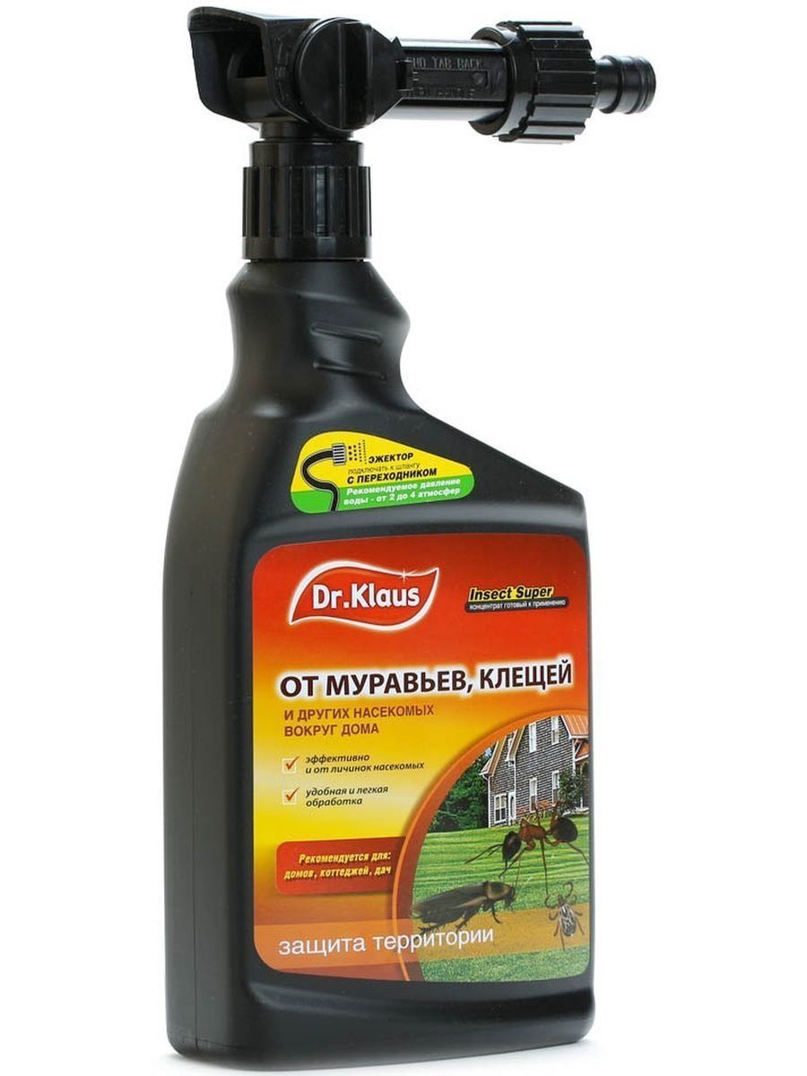 Инсектицид Dr.Klaus Эжектор концентрат от Муравьев и др насек 1л