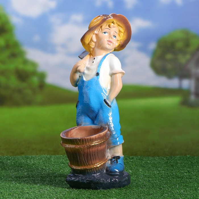 Фигура садовая Мальчик Большой 
