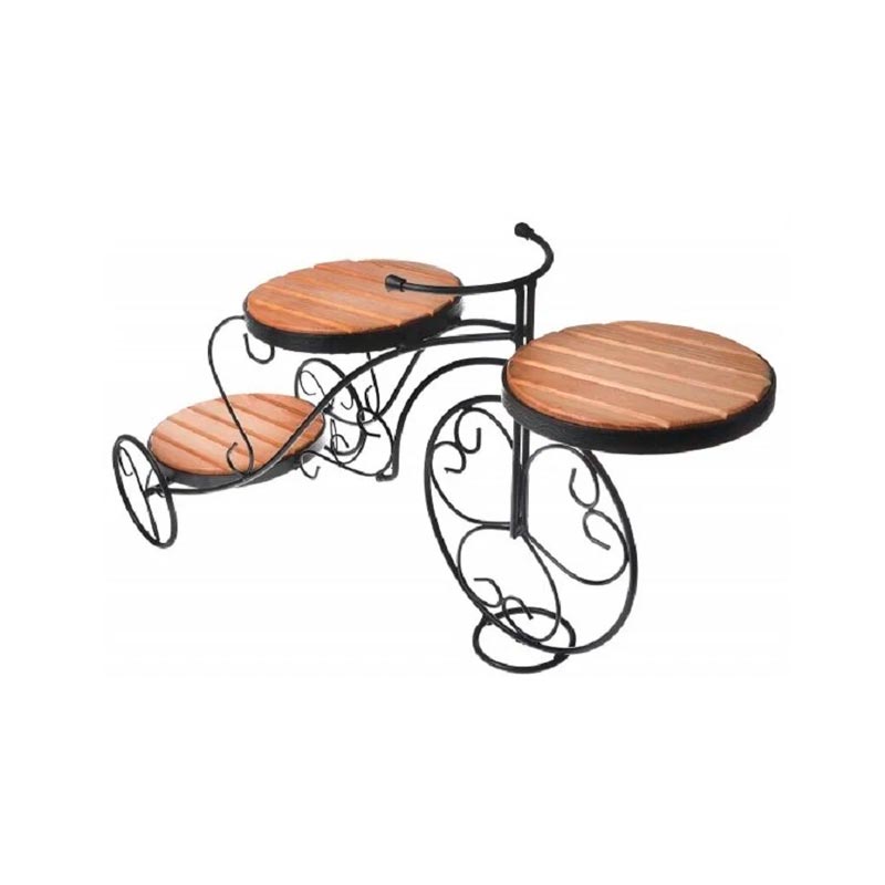 Подставка напольная на 3 цветка 59-443 (Айронкр)