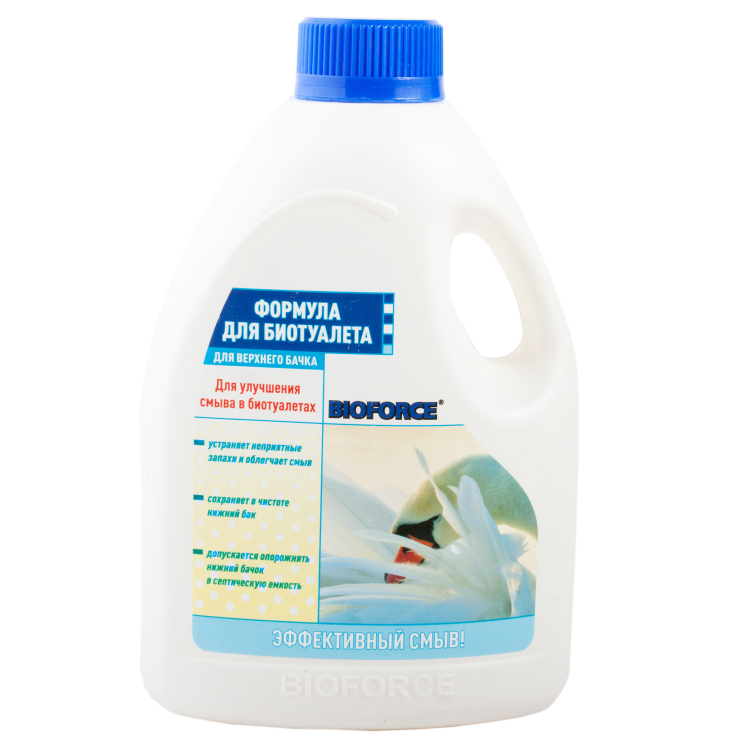 Биопрепарат BIOFORCE формула для верхнего бачка биотуалета 1000мл (Биокомп)