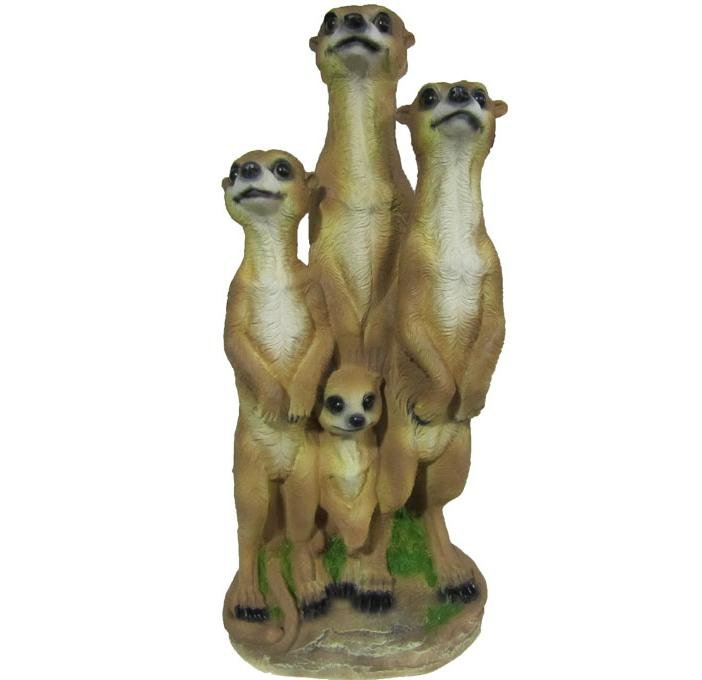 Фигура садовая Сурикаты большие 