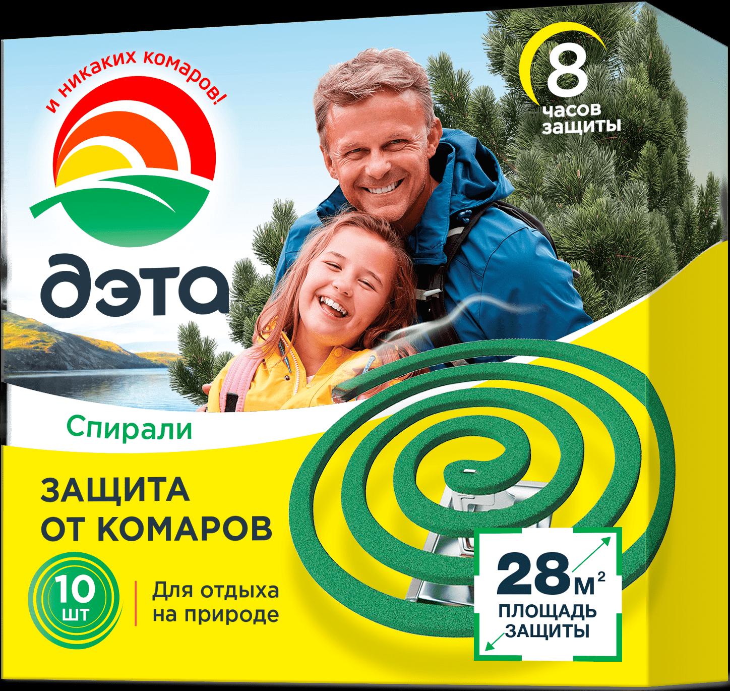 Репеллент Спирали Дэта от комаров 