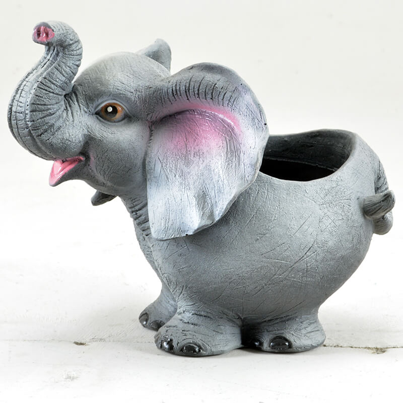 Кашпо Слоненок H-21