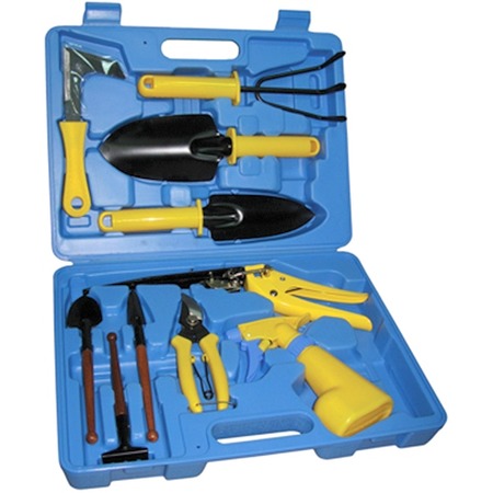 Набор сад.инструментов в кейсе 10 предм.