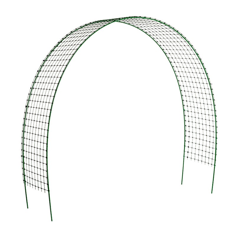 Арка садовая универсальная длина дуг 6 м,шир 0,5 м коричневая стеклопластик (Черняев) 