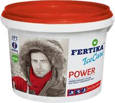 Противогололедный реагент ФЕРТИКА ICECARE POWER 5кг /10 кг