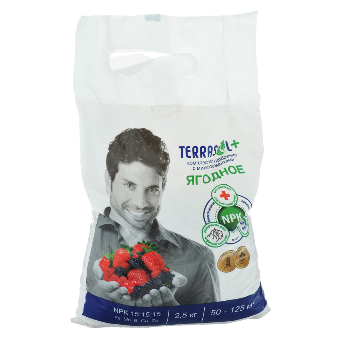 Удобрение Terrasol тукосмесь с микроэлементами Ягодное 2,5кг