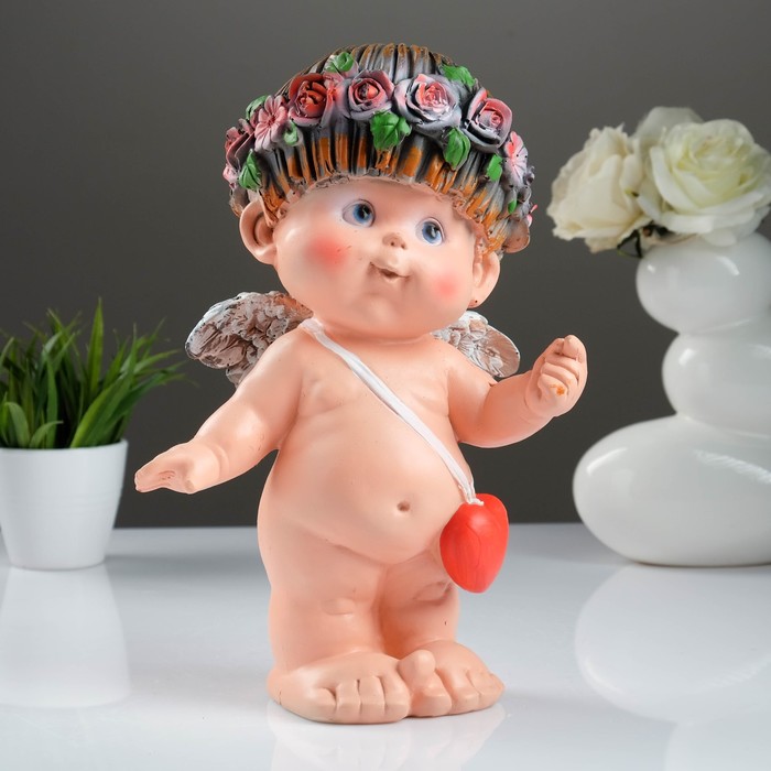 Фигура садовая Ангел "Прелесть 1" стоящий АФ 0378