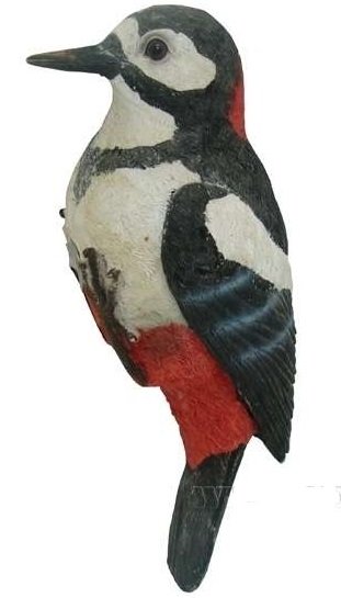 Фигура садовая Дятел 19*17*16