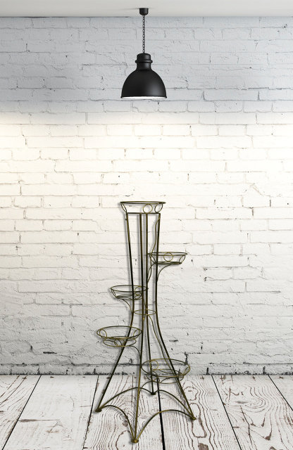 Подставка напольная на 5 горшков башня (З)