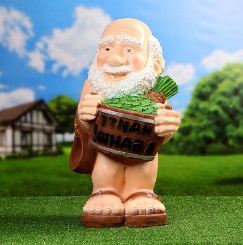 Фигура садовая Банщик