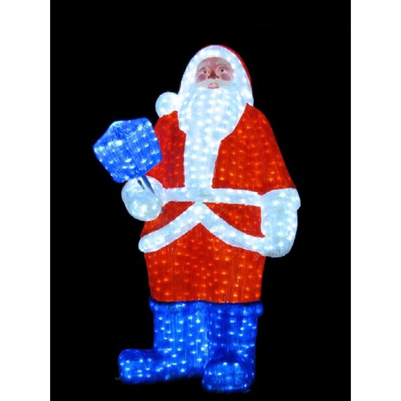 Фигура световая акриловая Дед Мороз 200LED