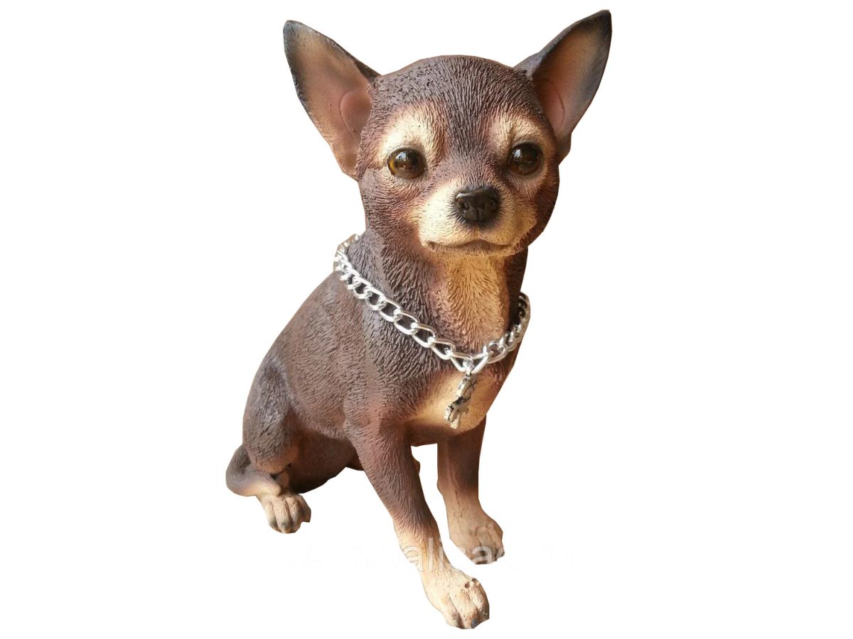 Фигура садовая Щенок чихуа АФ1723