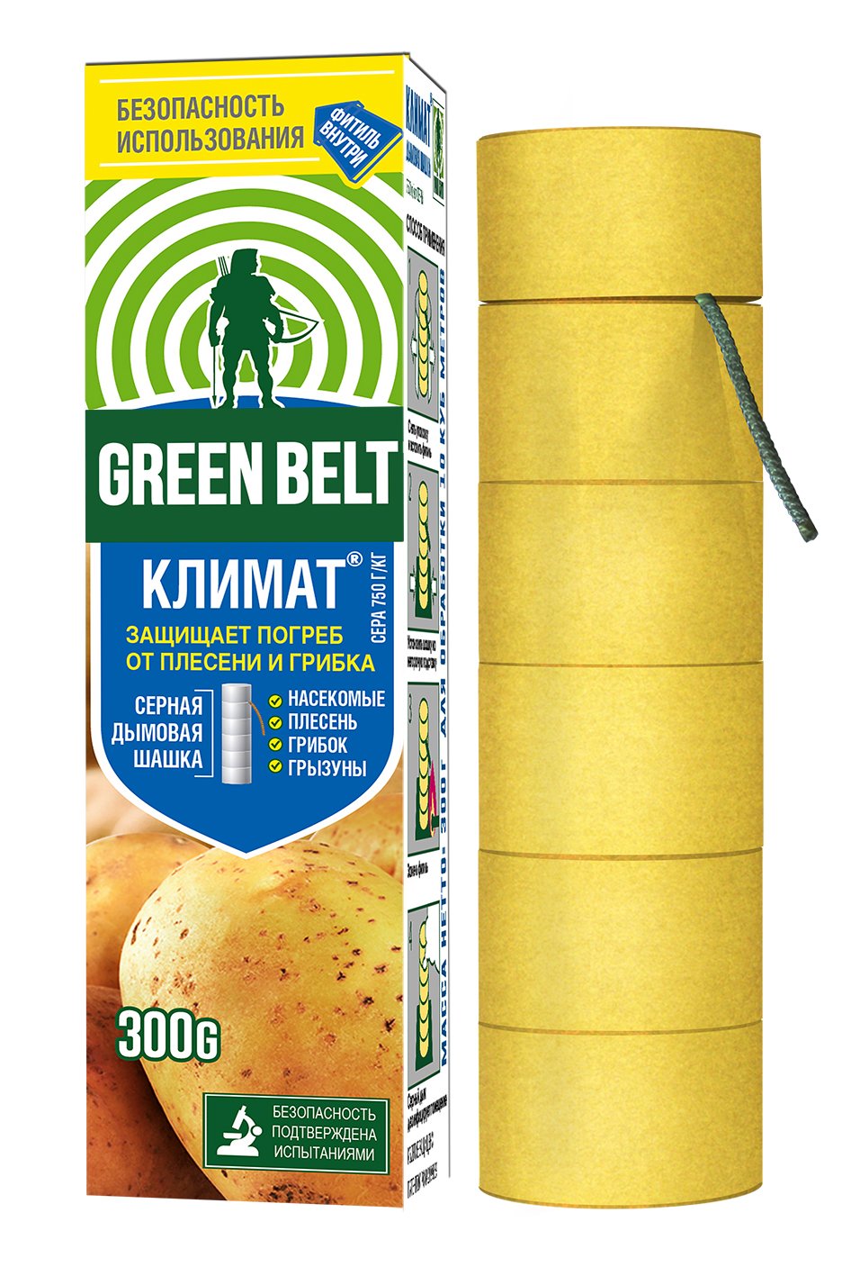 Фунгицид Шашка серная Климат 300г