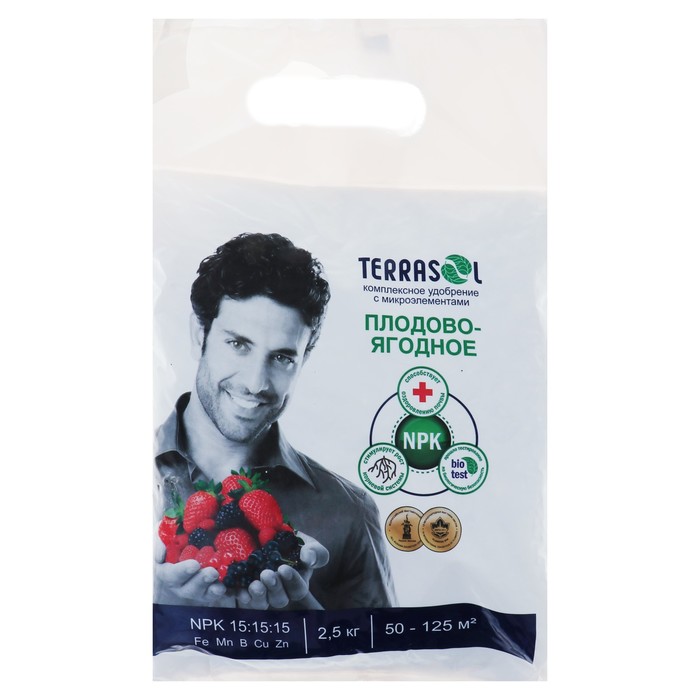 Удобрение Terrasol тукосмесь с микроэлементами Плодово-Ягодное 2,5кг