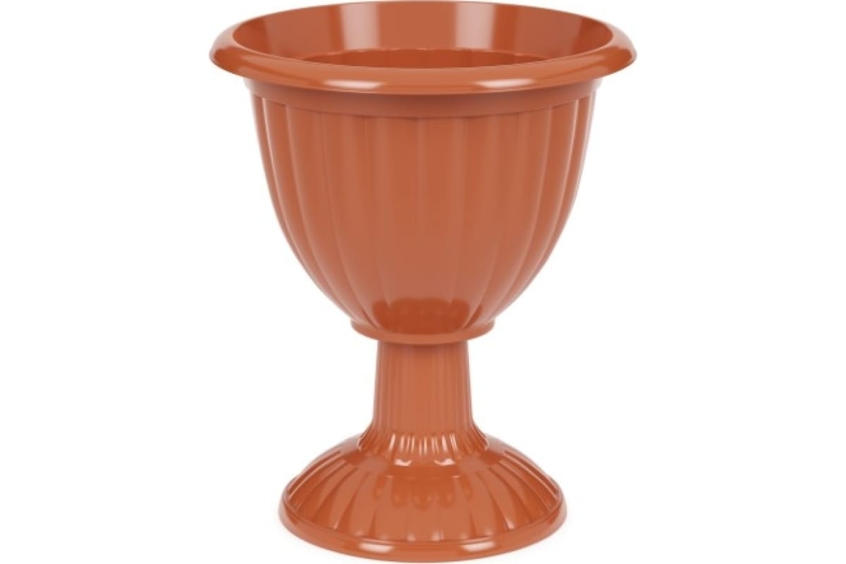 Вазон Альтернатива Жасмин на ножке пластик