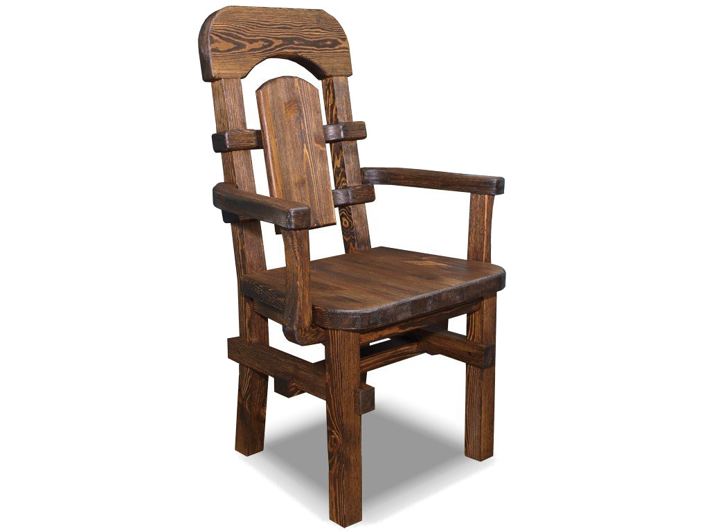 Стул Классик из массива сосна цвет палисандр (Елегри)