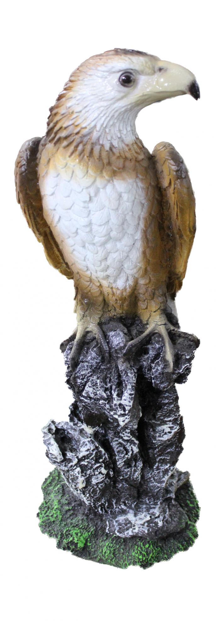 Фигура садовая Сокол на камне F01200 (Айронкр)