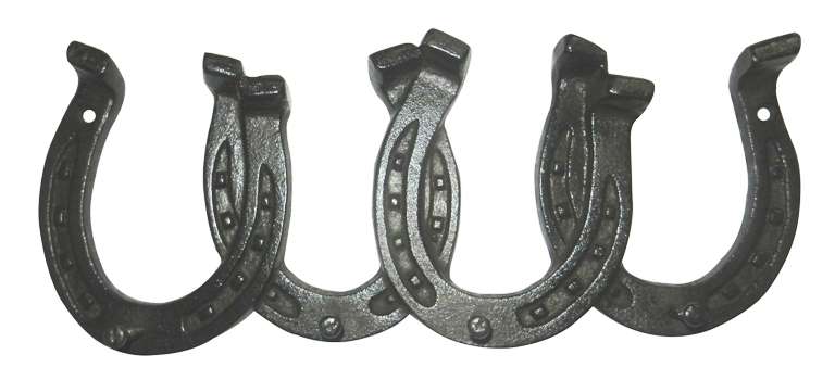 Вешалка настенная 4 Подковы 
