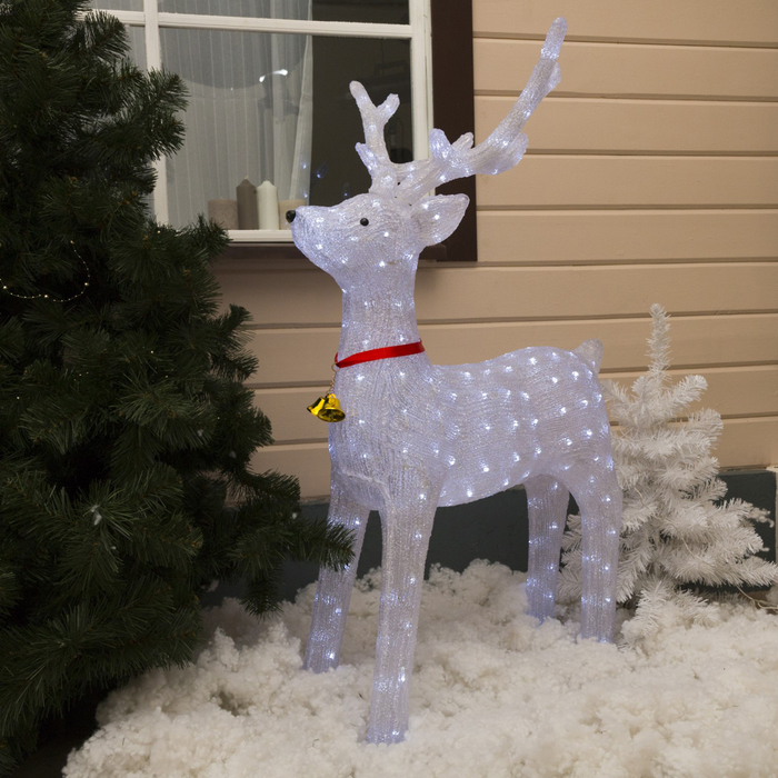 Фигура садовая Олень акриловая световая фигура