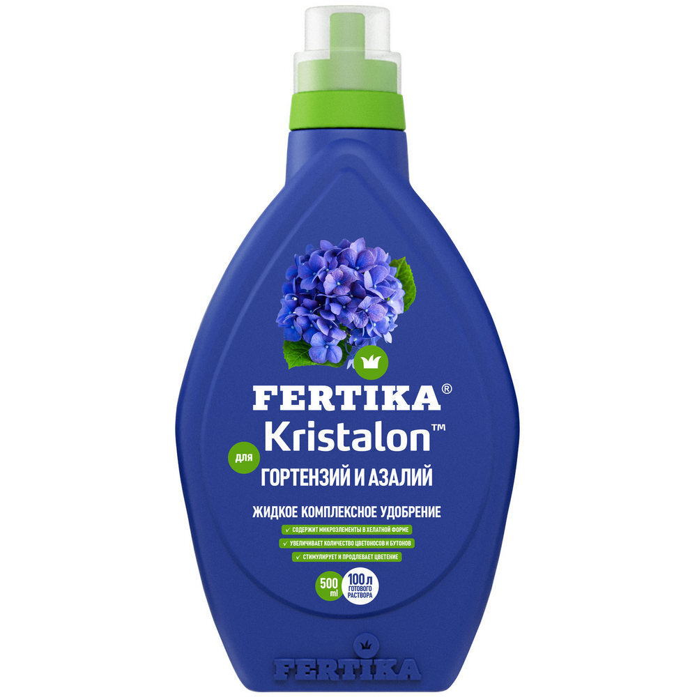 Удобрение цветочное Фертика Кристалон для азалий 0,5 л