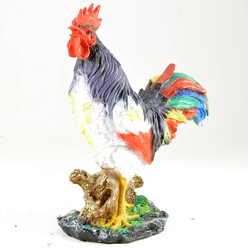 Фигура садовая Петух кричащий H-42