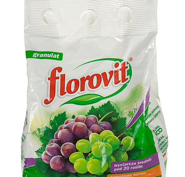 Удобрение Флоровит гранулир садовое для Винограда 1кг