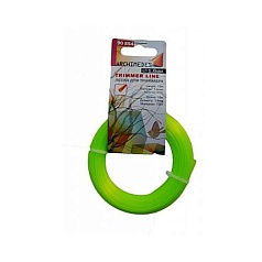 Леска для триммера 1,6мм 15м шестигранник 90854