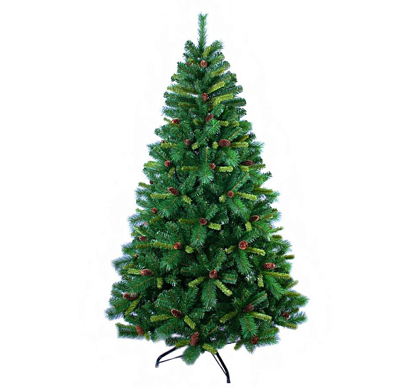 Искусственная ель Мендоза (MENDOZA PINE) с шишками, (хвоя - леска+PVC), 1.22 м, Ели PENERI