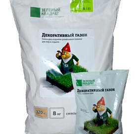 Газон Зеленый квадрат Декоративный Зеленый ковер