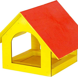 Кормушка для птиц Цветная ТЕРЕМОК